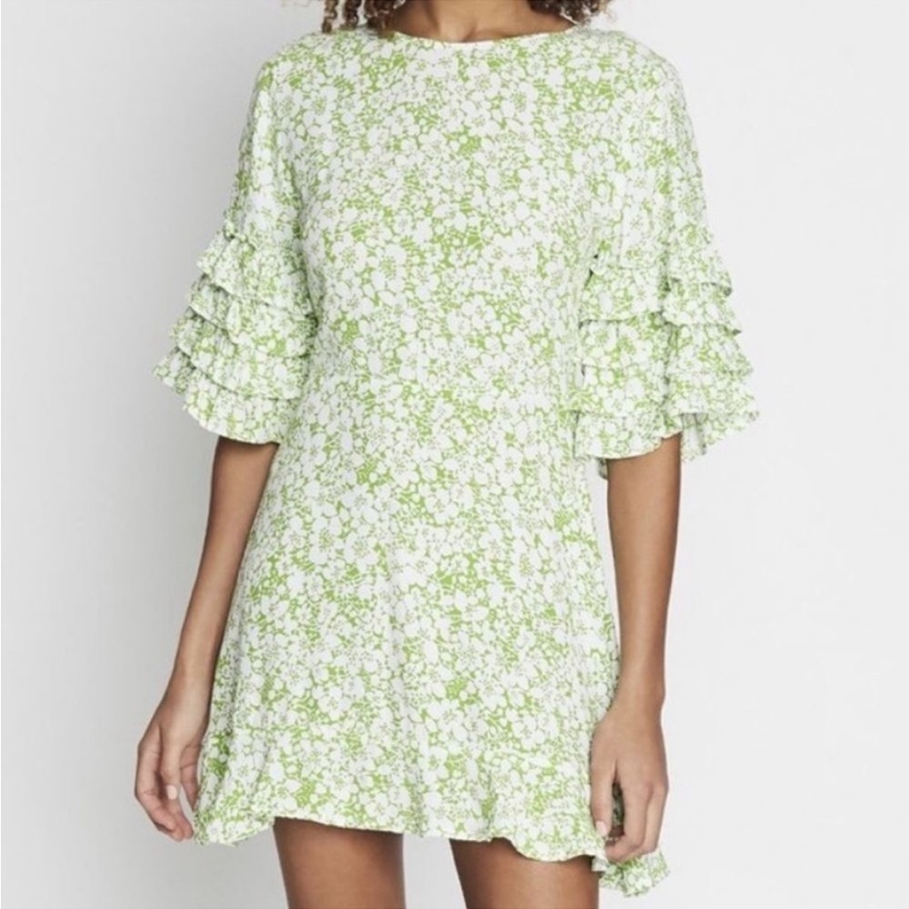 Faithfull The Brand Serafina Freja Floral
Print Mini Dress